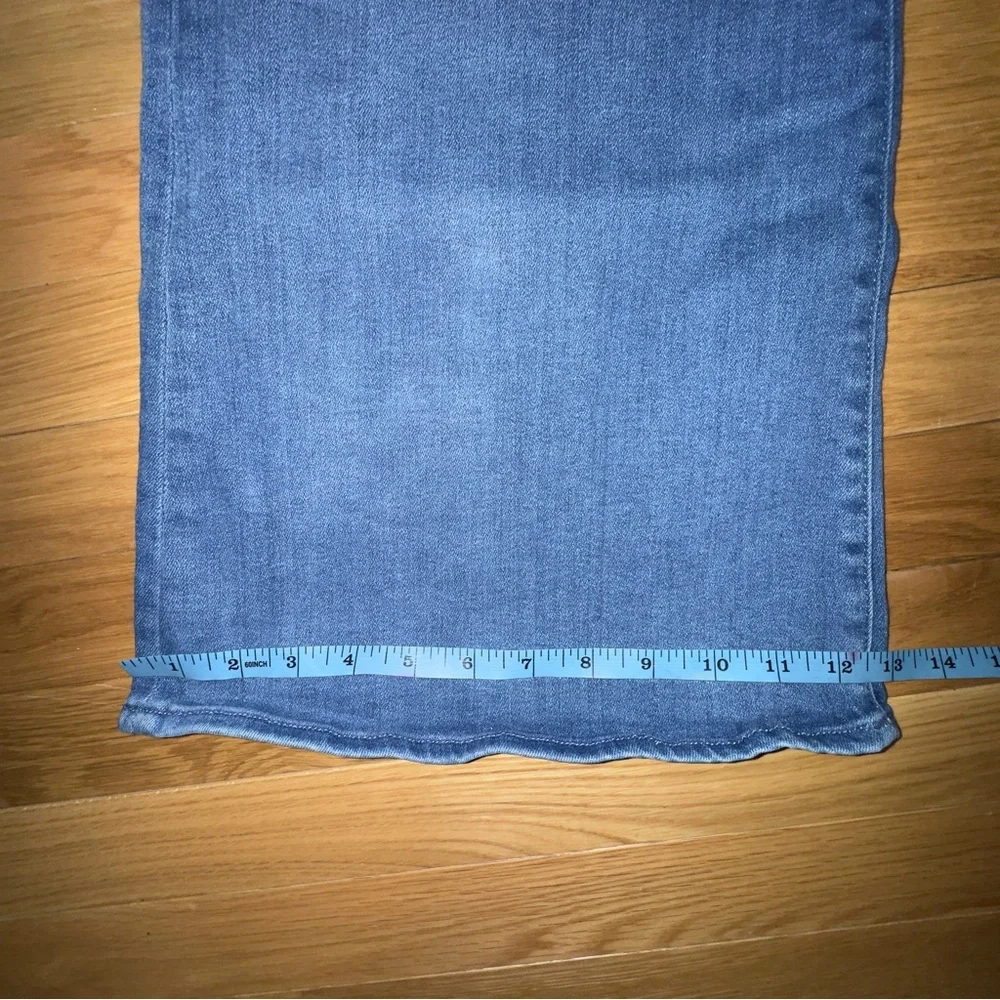 MOTHER The Twister Ankle Flare Jeans Across the Finish Line Size 32. Rise 10.5” - Picture 5 of 12